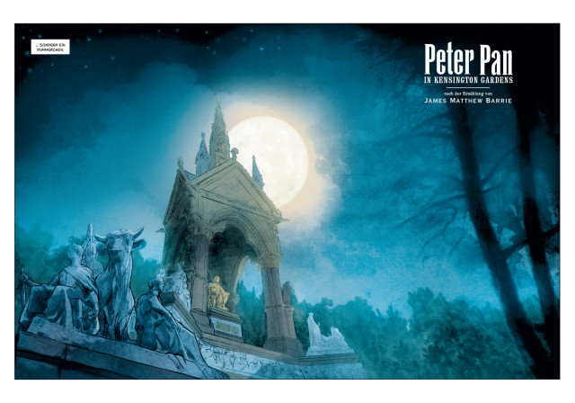 Comic »Peter Pan in Kensington Gardens« von José Luis Munuera, Seite 24-25